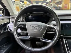 2022 Audi A8L 50 TFSI quattro, чёрный — фото 9