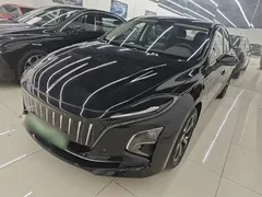 2023 Hongqi E-QM5, чёрный — фото 2