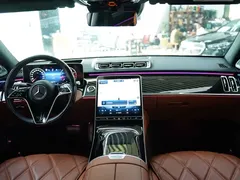 2021 Mercedes-Benz Maybach S-Class S 480 4MATIC, чёрный — фото 9