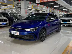 2023 Volkswagen Golf 280TSI DSG R-Line Lite, синий — фото 1