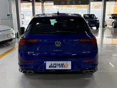 2023 Volkswagen Golf 280TSI DSG R-Line Lite, синий — фото 9