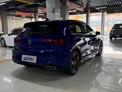 2023 Volkswagen Golf 280TSI DSG R-Line Lite, синий — фото 10