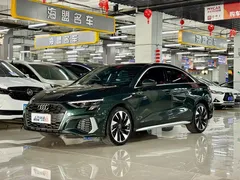 2023 Audi A3L Limousine 35 TFSI Fashion Sport, зелёный — фото 1