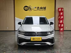 2022 Volkswagen Tiguan L 330TSI AT 2WD R-Line, чёрный — фото 2