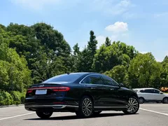 2021 Audi A8L 50 TFSI quattro, чёрный — фото 4