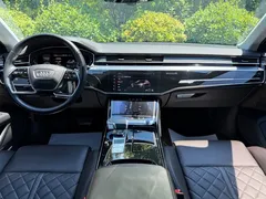 2021 Audi A8L 50 TFSI quattro, чёрный — фото 11