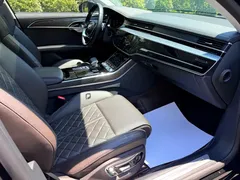 2021 Audi A8L 50 TFSI quattro, чёрный — фото 18