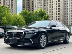 2022 Mercedes-Benz S-Class S 400 L, чёрный — фото 1