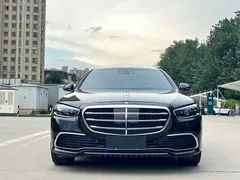 2022 Mercedes-Benz S-Class S 400 L, чёрный — фото 2