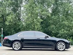 2022 Mercedes-Benz S-Class S 400 L, чёрный — фото 4