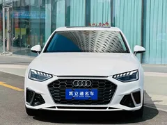 2023 Audi A4L 40 TFSI, белый — фото 2