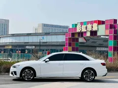2023 Audi A4L 40 TFSI, белый — фото 3