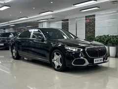 2023 Mercedes-Benz Maybach S-Class 480 4MATIC, чёрный — фото 3