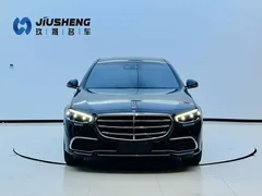 2021 Mercedes-Benz S-Class S 400 L Luxury, чёрный — фото 2