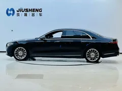 2021 Mercedes-Benz S-Class S 400 L Luxury, чёрный — фото 3