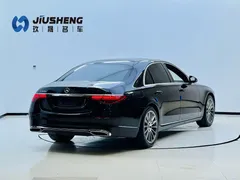 2021 Mercedes-Benz S-Class S 400 L Luxury, чёрный — фото 13