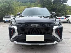2022 Geely Atlas 1.8TD DCT, чёрный — фото 2