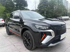 2022 Geely Atlas 1.8TD DCT, чёрный — фото 3
