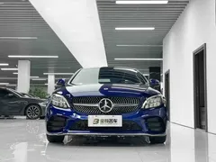 2021 Mercedes-Benz C-Class C 260, синий — фото 2