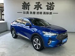 2021 Haval F7x 2.0T 2WD Jizhi Technology, синий — фото 2