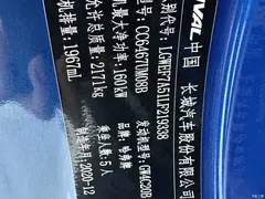 2021 Haval F7x 2.0T 2WD Jizhi Technology, синий — фото 14
