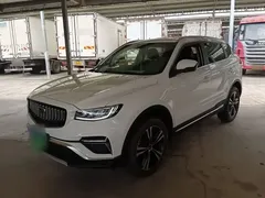 2022 Geely Atlas 1.8TD DCT, белый — фото 2