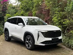 2023 Geely Atlas 1.5TD DCT, белый — фото 2