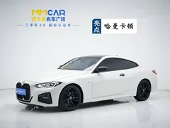 2021 BMW 4 Series 4 425i M, белый — фото 1
