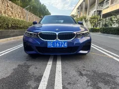 2021 BMW 3 Series 3 320Li M, синий — фото 2