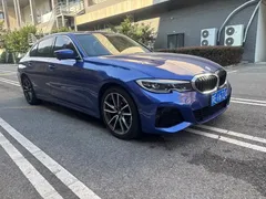 2021 BMW 3 Series 3 320Li M, синий — фото 3