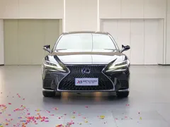 2021 Lexus LS 500h, чёрный — фото 2
