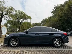 2022 Honda Civic 240TURBO CVT, синий — фото 4
