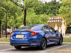 2019 Honda Civic 220TURBO CVT VI, синий — фото 7