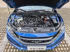 2019 Honda Civic 220TURBO CVT VI, синий — фото 15