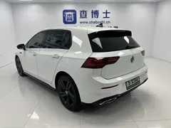 2023 Volkswagen Golf 280TSI DSG R-Line Lite, белый — фото 4