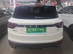 2021 Geely Coolray 1.4T DCT, белый — фото 4
