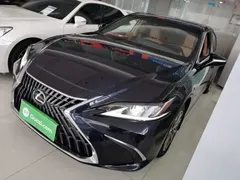 2021 Lexus ES 200, синий — фото 1