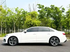 2020 Audi A4L 40 TFSI, белый — фото 2