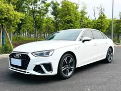 2020 Audi A4L 40 TFSI, белый — фото 3