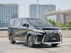 2020 Lexus LM 300h, чёрный — фото 3