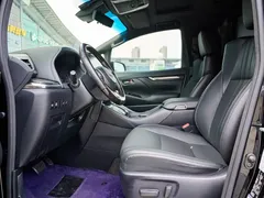 2020 Lexus LM 300h, чёрный — фото 19