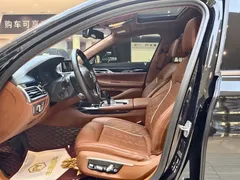 2021 BMW 7 Series 7 740Li xDrive, чёрный — фото 5