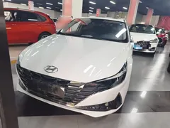 2022 Hyundai Elantra 1.5L CVT GLX Elite, белый — фото 3