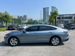 2023 Volkswagen Lamando L 280TSI DSG, синий — фото 7