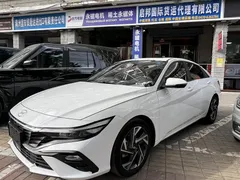 2023 Hyundai Elantra 1.5L CVT GLX Elite, белый — фото 2
