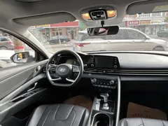 2023 Hyundai Elantra 1.5L CVT GLX Elite, белый — фото 8