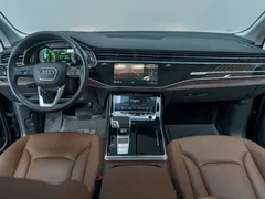 2021 Audi Q7 45 TFSI quattro S line, чёрный — фото 11