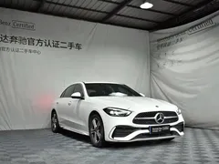 2022 Mercedes-Benz C-Class C 200 L Sport, белый — фото 2