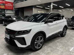 2021 Geely Coolray 1.4T DCT, белый — фото 1