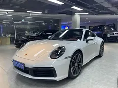 2023 Porsche 911 Carrera 3.0T, белый — фото 1